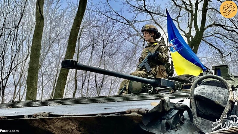 زنان نظامی اوکراینی در خط مقدم جنگ با روسیه/ عکس